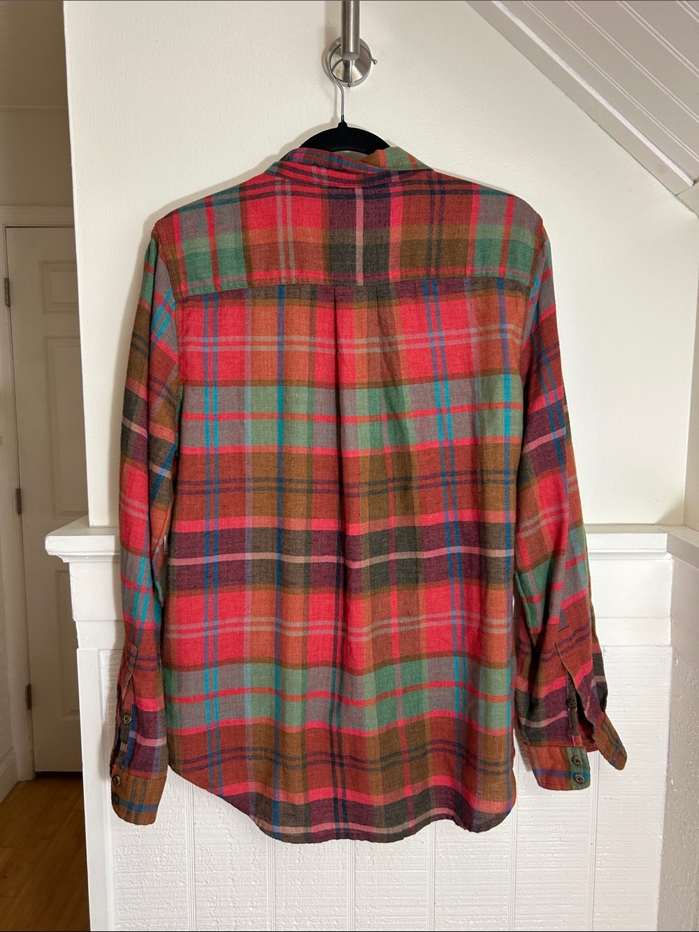 Toad & Co Women’s Reform Flannel Recycled Cotton size Large - Picture 4 of 8